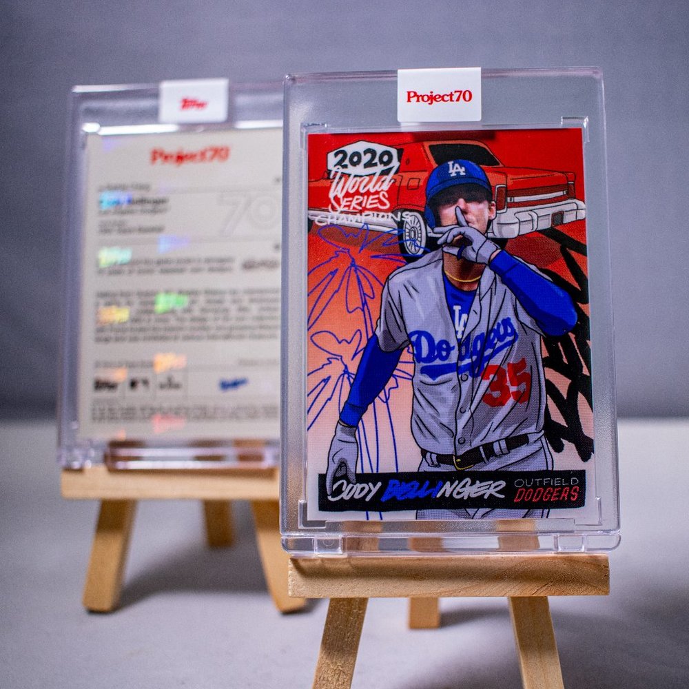Topps Project70® Card 25 - 1955 Cody Bellinger by Sophia Chang